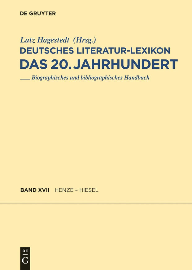Cover image for Henze - Hettwer, isbn: 9783110231632