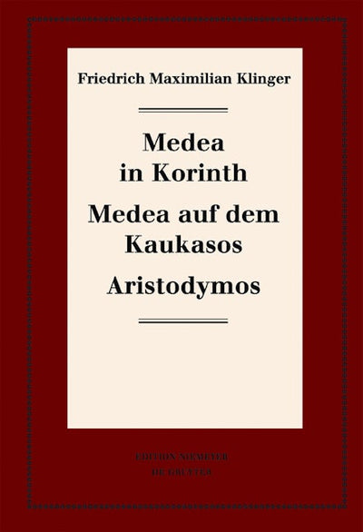 Medea in Korinth. Medea auf dem Kaukasos. Aristodymos