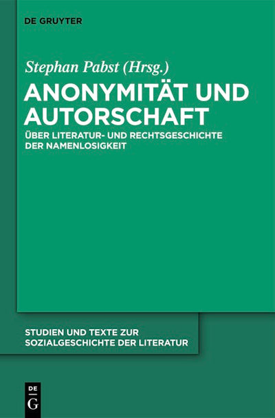 Anonymität und Autorschaft