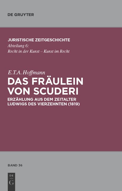 Das Fräulein von Scuderi