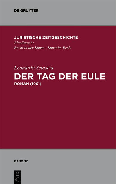Cover image for Der Tag der Eule, isbn: 9783110246049