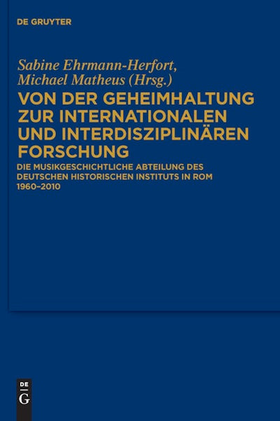 Von der Geheimhaltung zur internationalen und interdisziplinären Forschung
