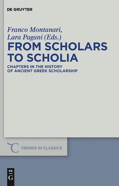 From Scholars to Scholia