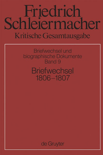 Briefwechsel 1806-1807