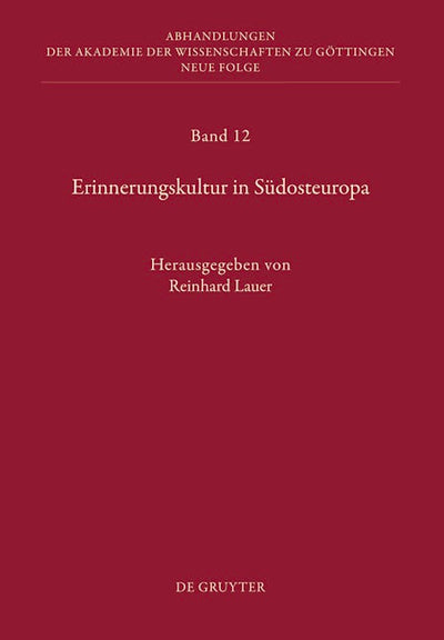 Erinnerungskultur in Südosteuropa