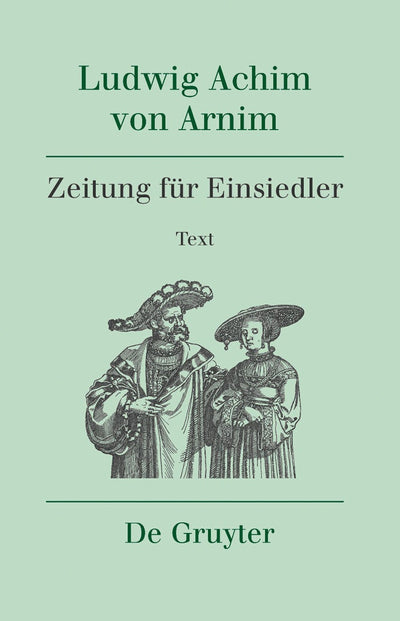 Cover image for Zeitung für Einsiedler, isbn: 9783110254853