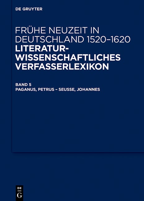 Paganus, Petrus – Seusse, Johannes