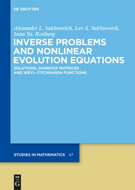Inverse Problems and Nonlinear Evolution Equations