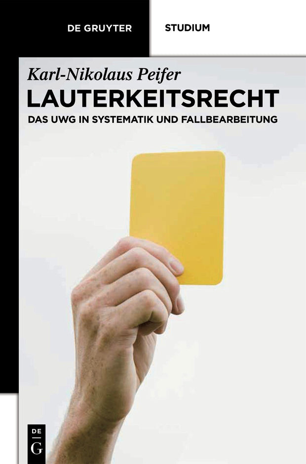 Cover image for Lauterkeitsrecht, isbn: 9783110259155