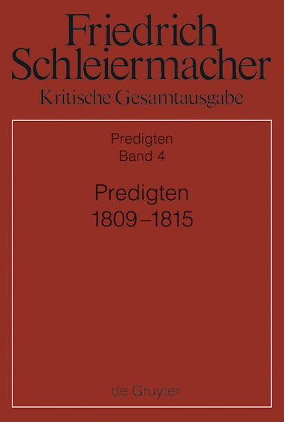 Predigten 1809-1815