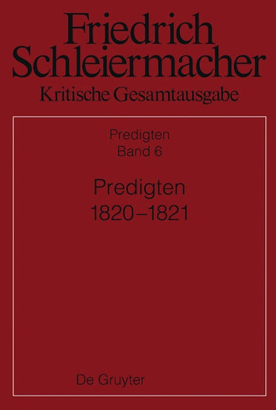 Predigten 1820-1821