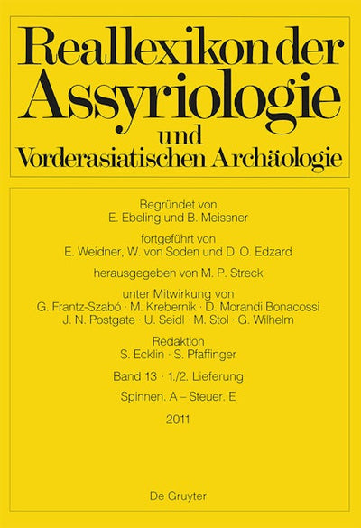 Spinnen. A - Steuer. E