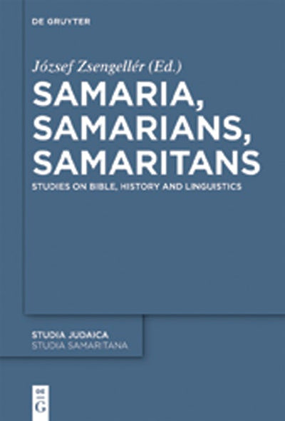 Samaria, Samarians, Samaritans