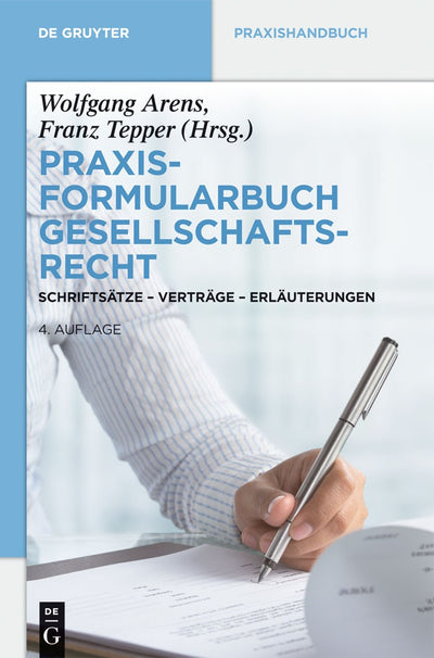 Cover image for Praxisformularbuch Gesellschaftsrecht, isbn: 9783110270754