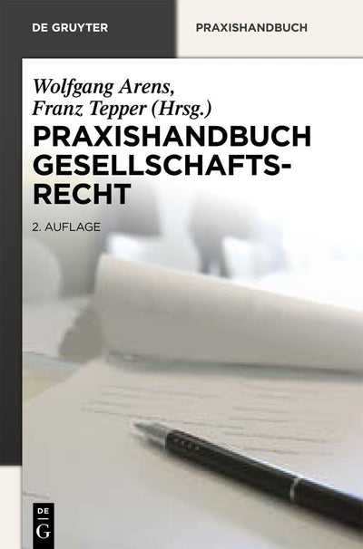 Cover image for Praxishandbuch Gesellschaftsrecht, isbn: 9783110270808
