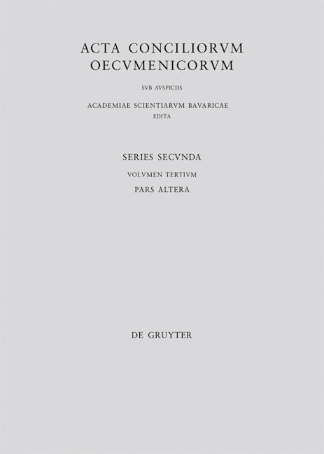 Concilii Actiones IV-V
