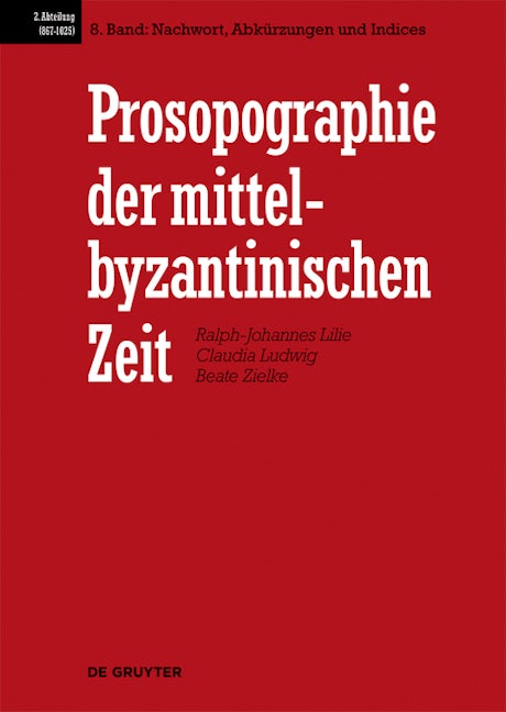 Nachwort, Abkürzungen und Indices