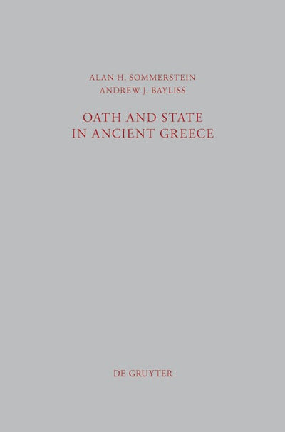 Oath and State in Ancient Greece