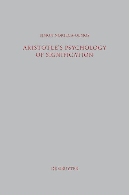 Aristotle's Psychology of Signification