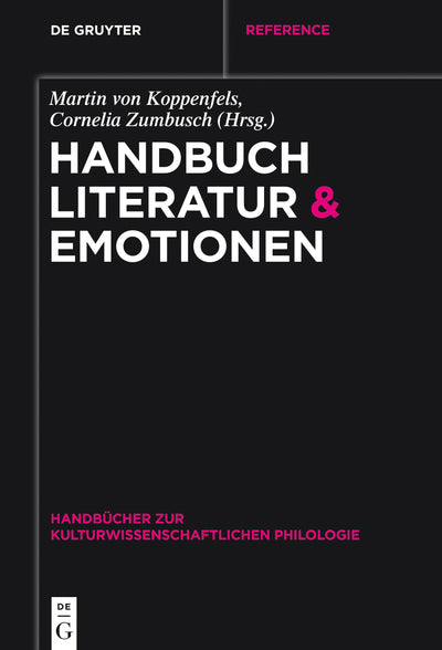 Cover image for Handbuch Literatur & Emotionen, isbn: 9783110303148