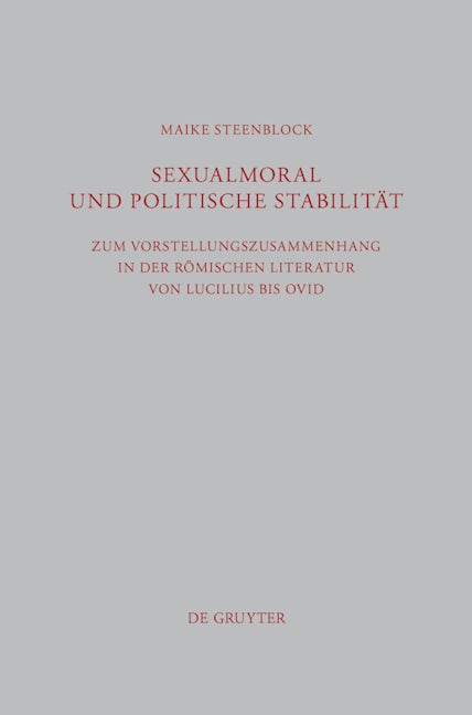 Sexualmoral und politische Stabilität