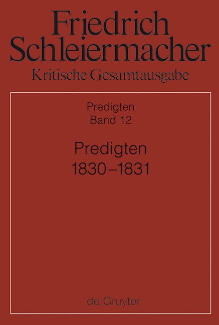 Predigten 1830-1831