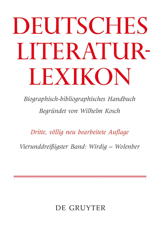 Cover image for Wirdig - Wol, isbn: 9783110336030