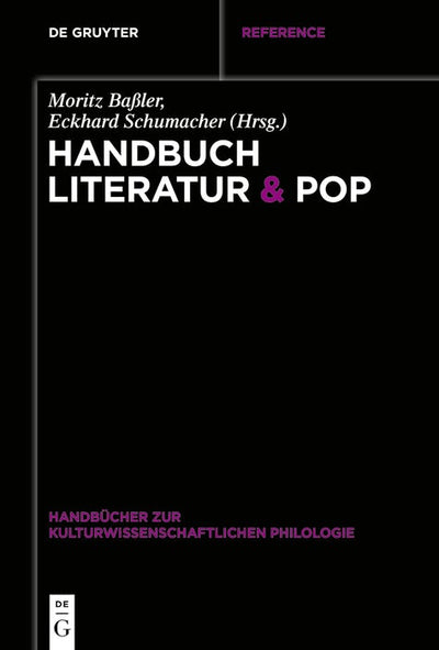 Cover image for Handbuch Literatur & Pop, isbn: 9783110340501