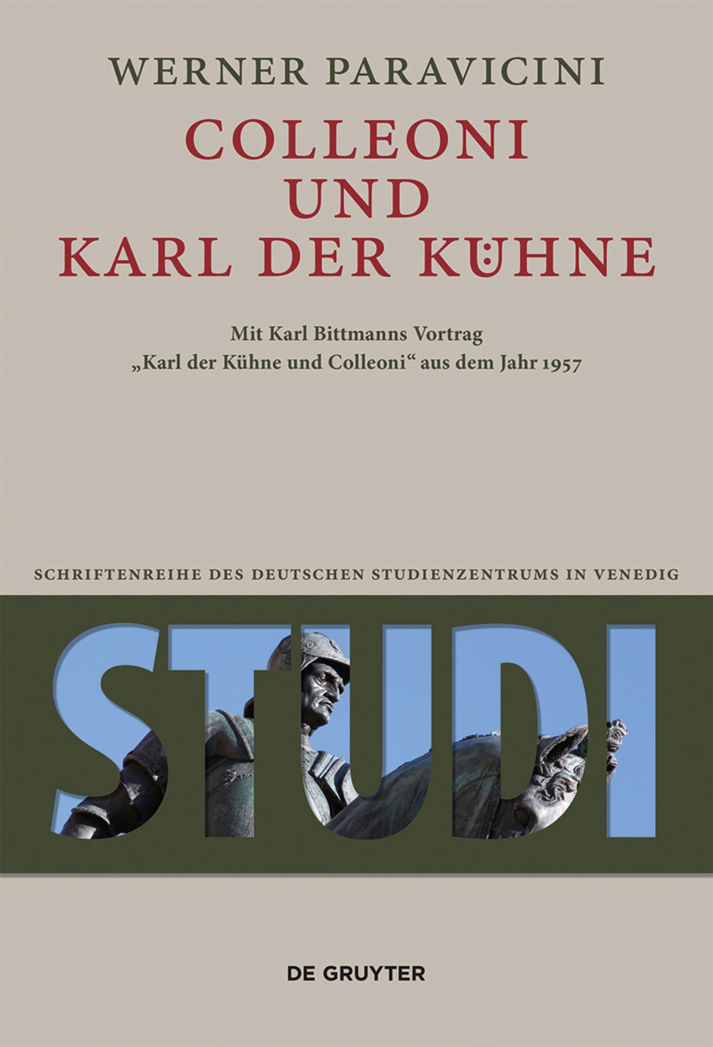 Cover image for Colleoni und Karl der Kühne ISBN 9783110341812