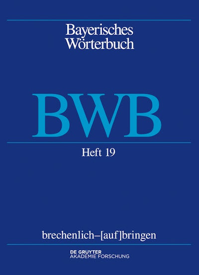 brechenlich – [auf]bringen