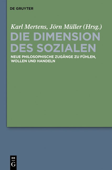 Die Dimension des Sozialen