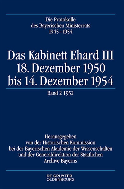Das Kabinett Ehard III