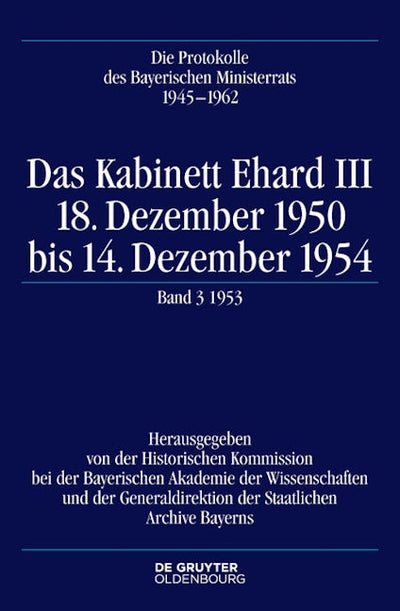 Das Kabinett Ehard III