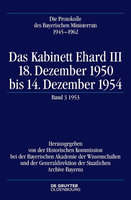 Das Kabinett Ehard III