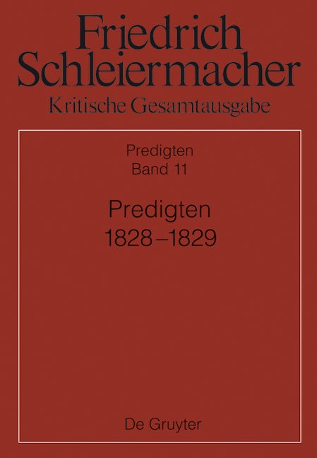 Predigten 1828-1829