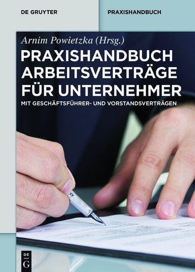 Cover image for Praxishandbuch Arbeitsverträge für Unternehmer, isbn: 9783110364002