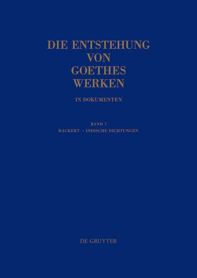 Hackert - Indische Dichtungen
