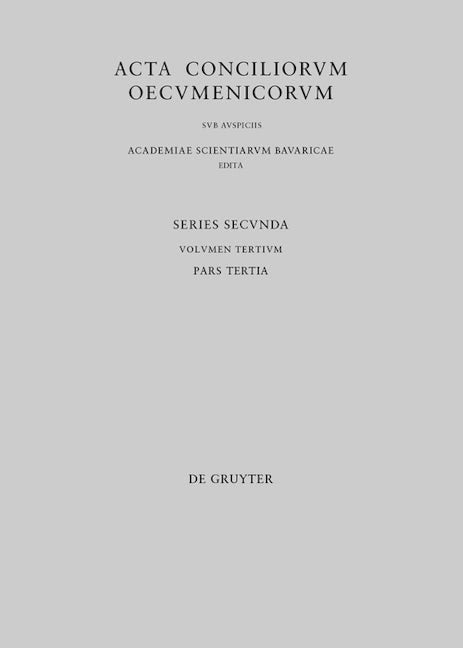 Concilii Actiones VI-VII