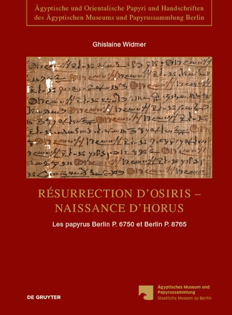 Résurrection d’Osiris - Naissance d’Horus