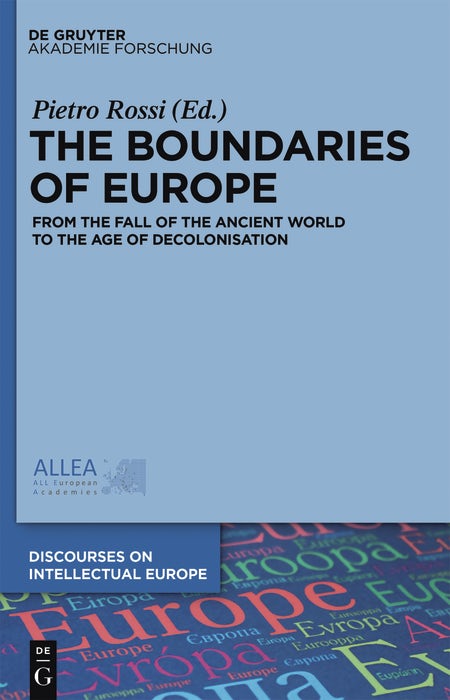Cover image for The Boundaries of Europe, isbn: 9783110425567