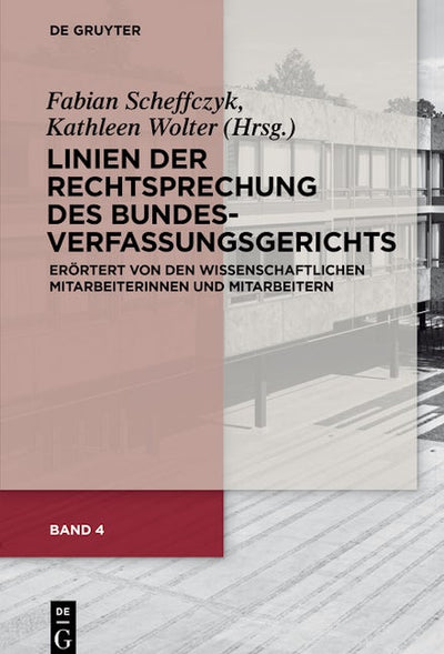Linien der Rechtsprechung des Bundesverfassungs­gerichts