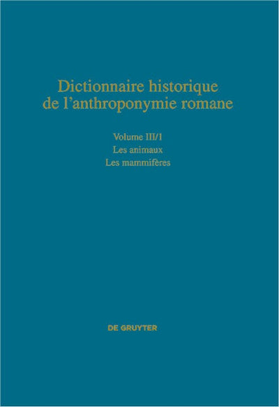 Les animaux