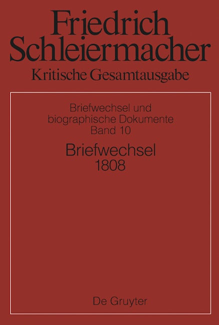 Briefwechsel 1808