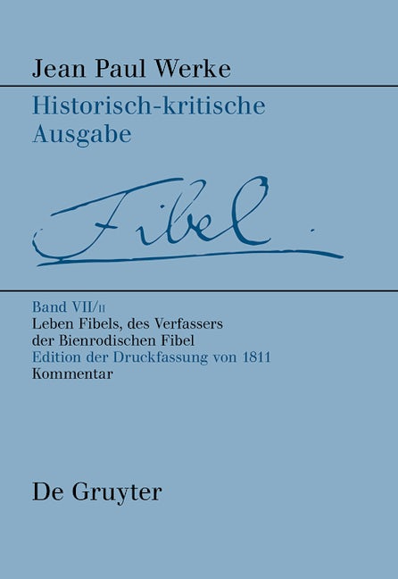 Leben Fibels, des Verfassers der Bienrodischen Fibel, 2