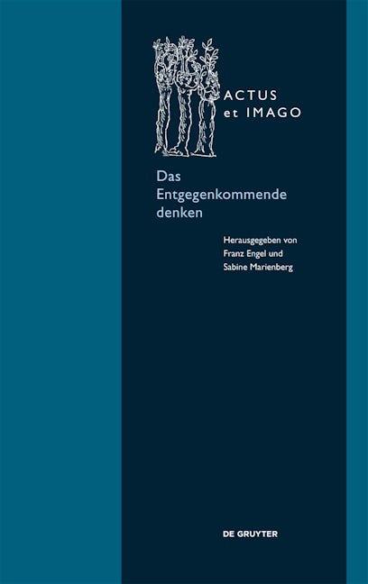 Book cover image for Das Entgegenkommende Denken ISBN: 9783110439564