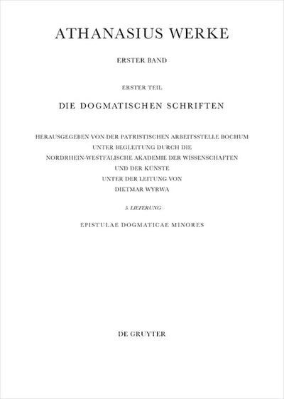 Epistulae Dogmaticae Minores