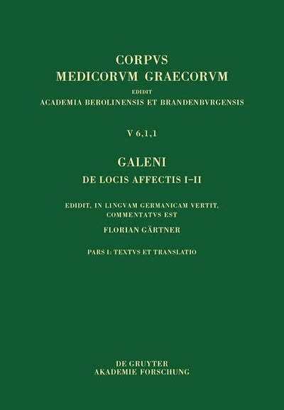 Galeni De locis affectis I–II