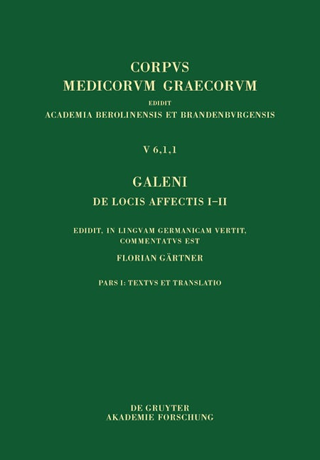 Galeni De locis affectis I–II