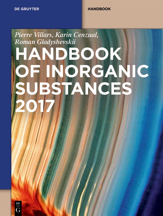 Cover image for Handbook, isbn: 9783110444087