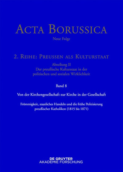 Von der Kirchengesellschaft zur Kirche in der Gesellschaft